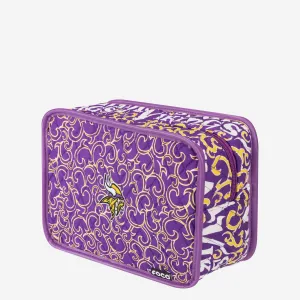 Minnesota Vikings Quilted Printed Cosmetic Bag