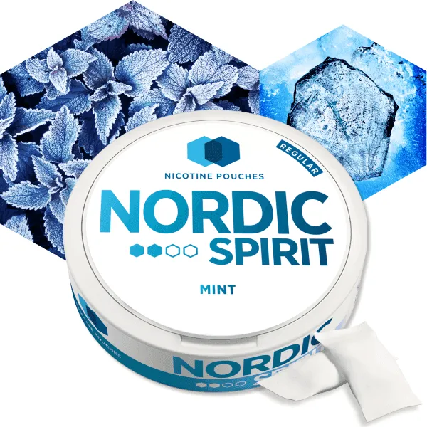 MINT NICOTINE POUCHES BY NORDIC SPIRIT