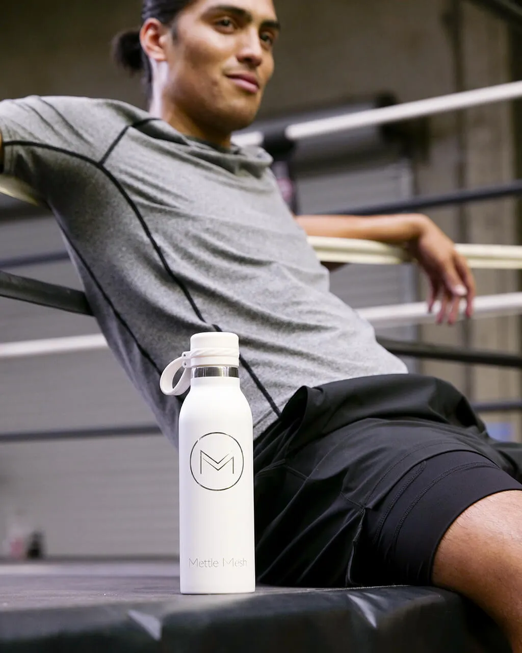 MM 20 oz Insulated Bottle | White