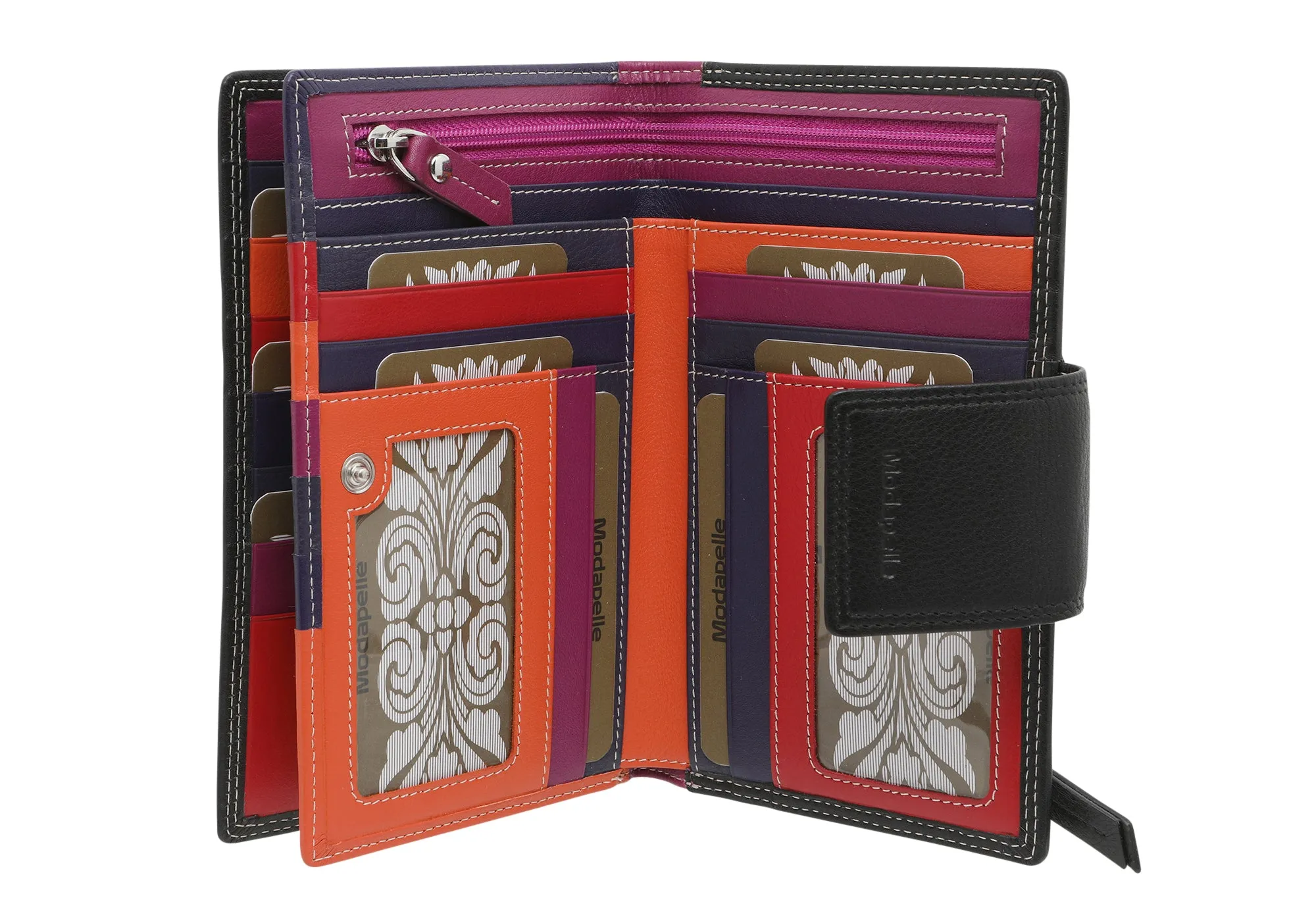 Modapelle Womens Leather Wallet 7502