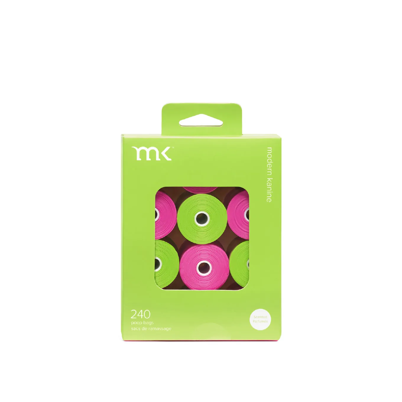 Modern Kanine® 240-Count Poop Bags | Green & Pink