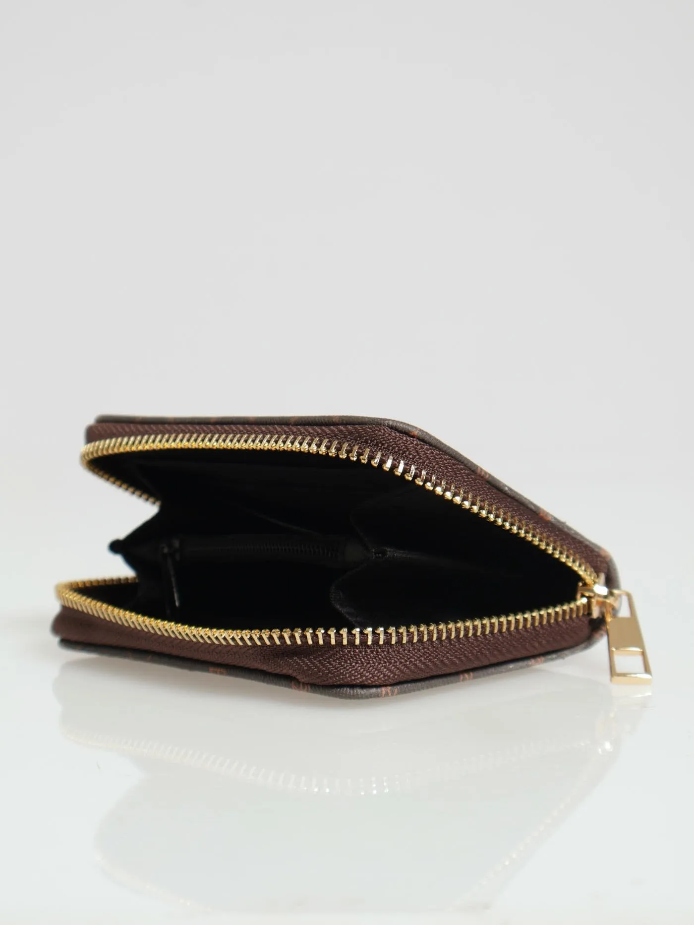 Monogram Small Zip Around - Purse - Brown