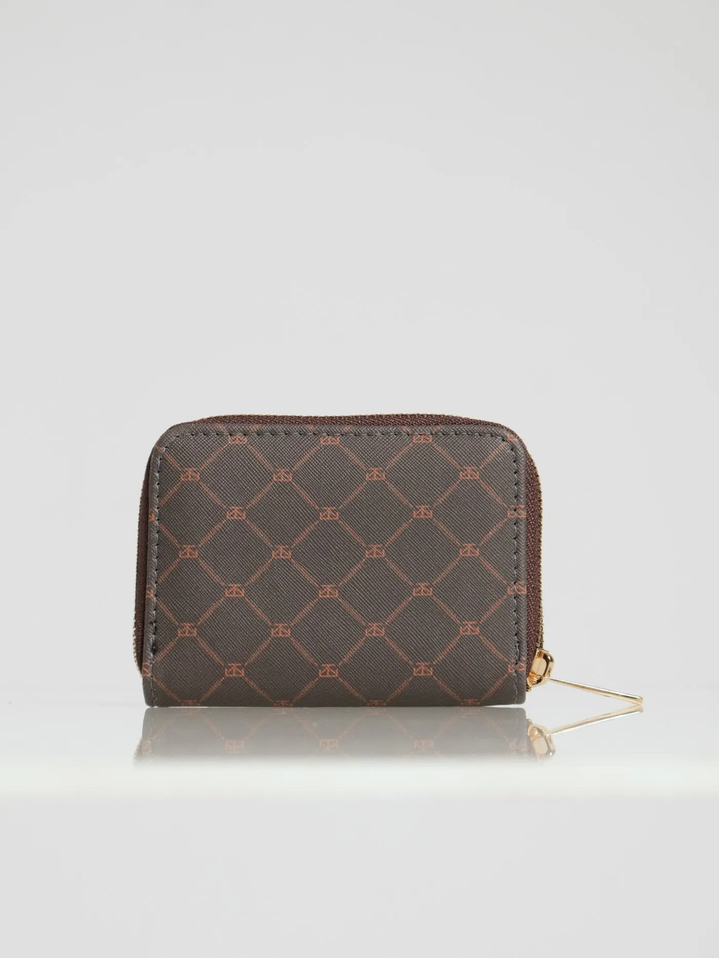 Monogram Small Zip Around - Purse - Brown