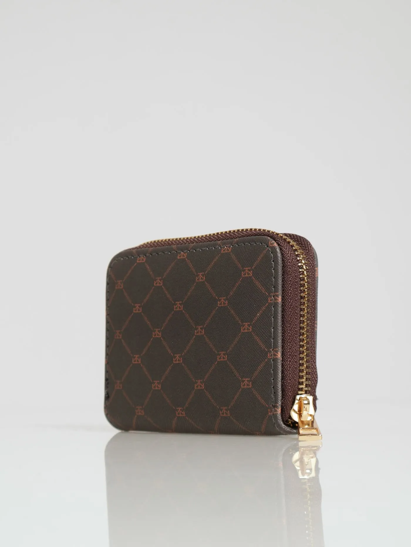 Monogram Small Zip Around - Purse - Brown