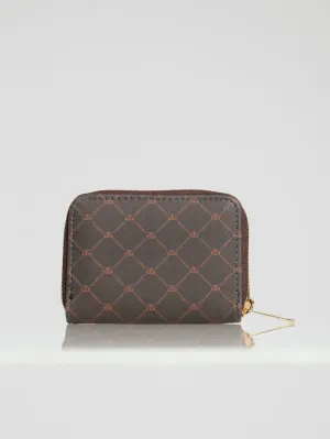 Monogram Small Zip Around - Purse - Brown