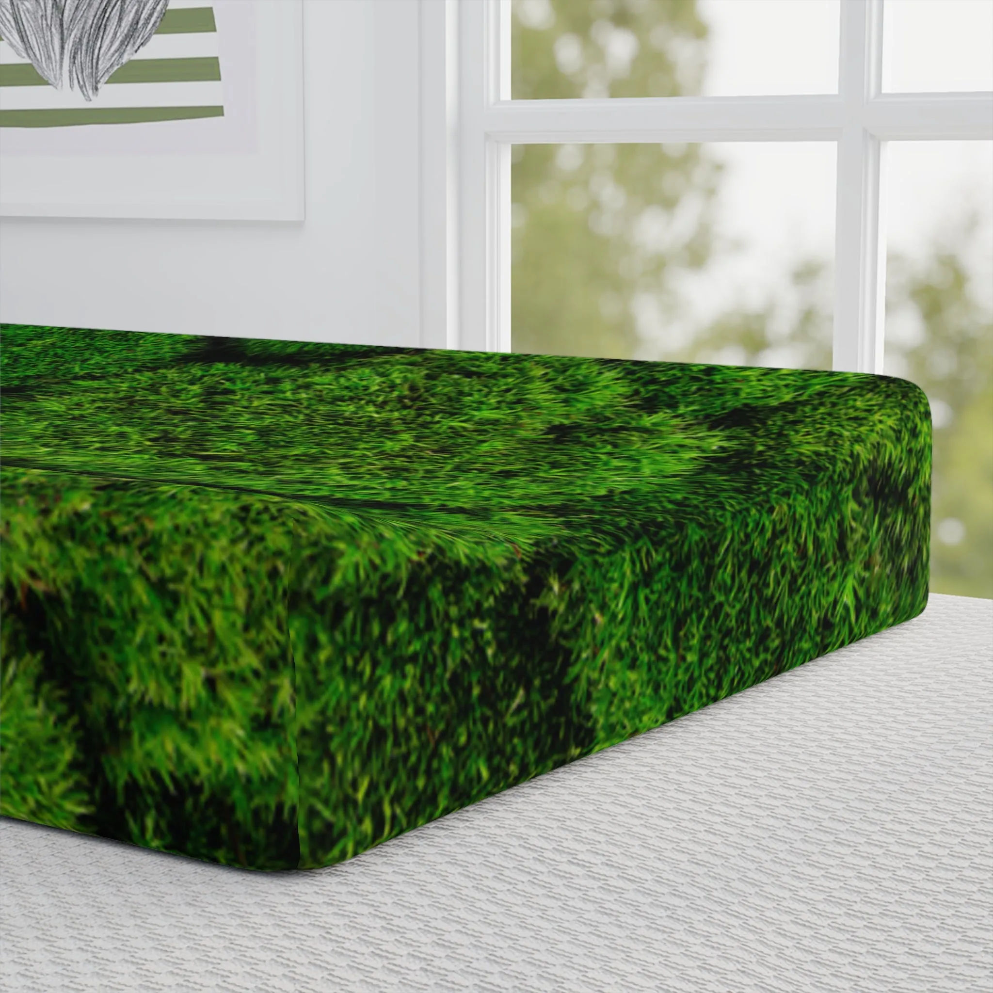 Moss Baby Changing Pad Cover