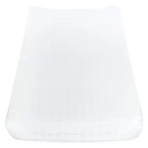 Muslin Change Pad Cover - White