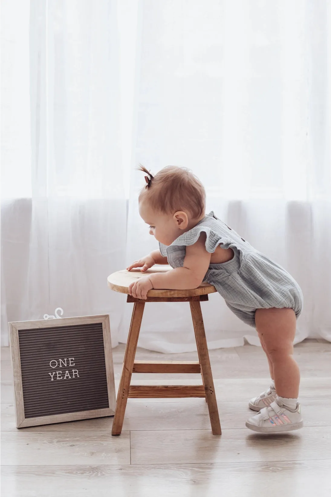 Muslin Romper Short Sleeve