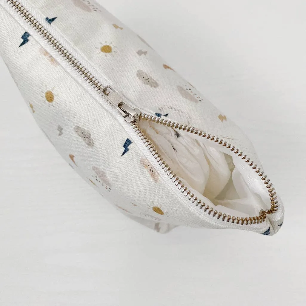 Nappy Wallet - Weather Print