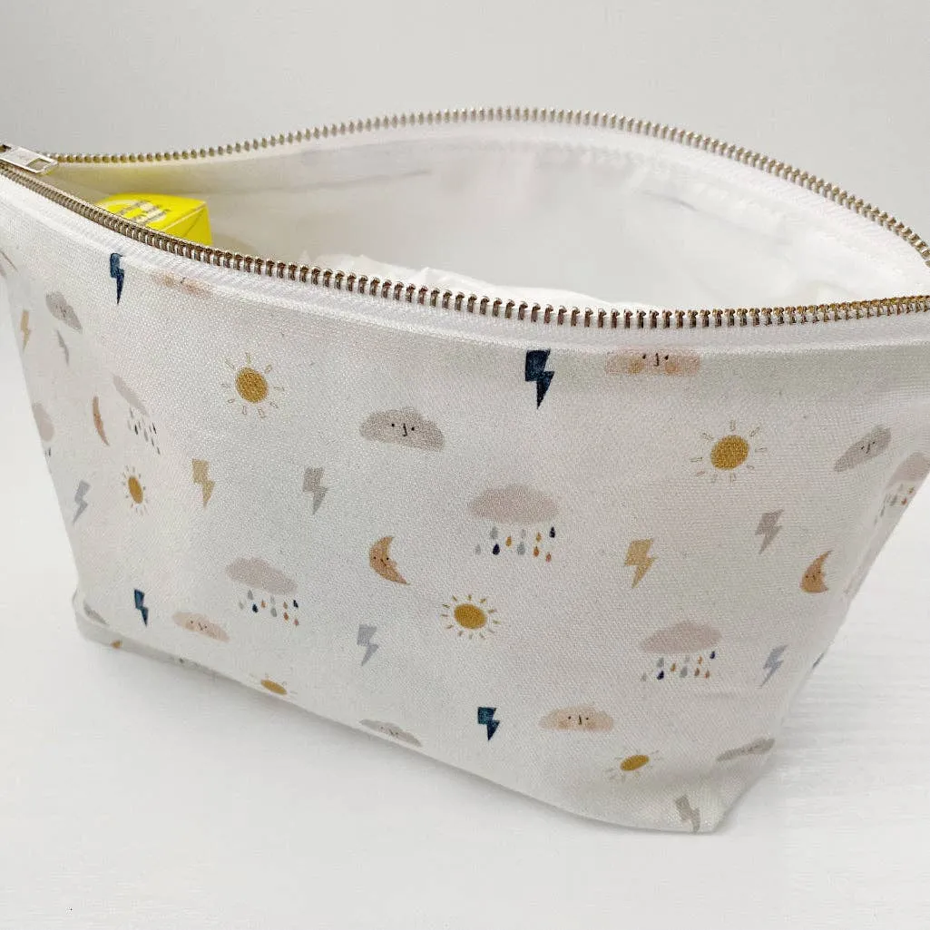 Nappy Wallet - Weather Print