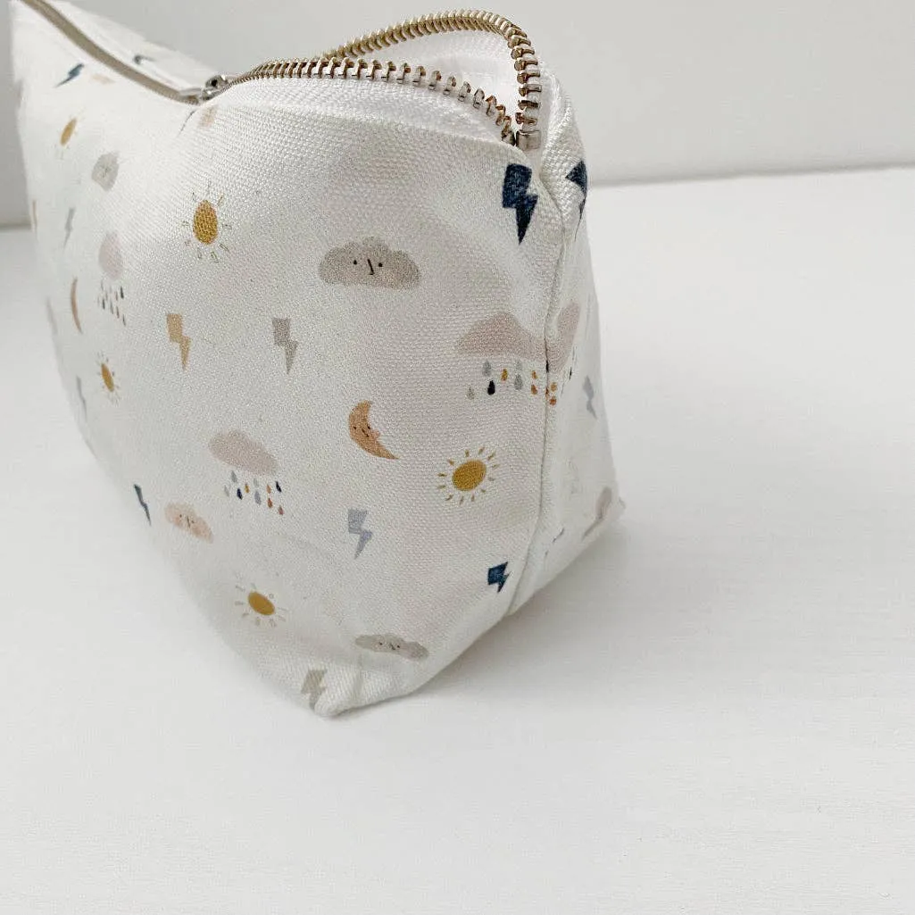 Nappy Wallet - Weather Print