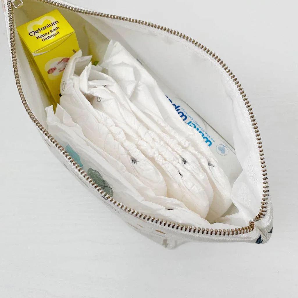 Nappy Wallet - Weather Print