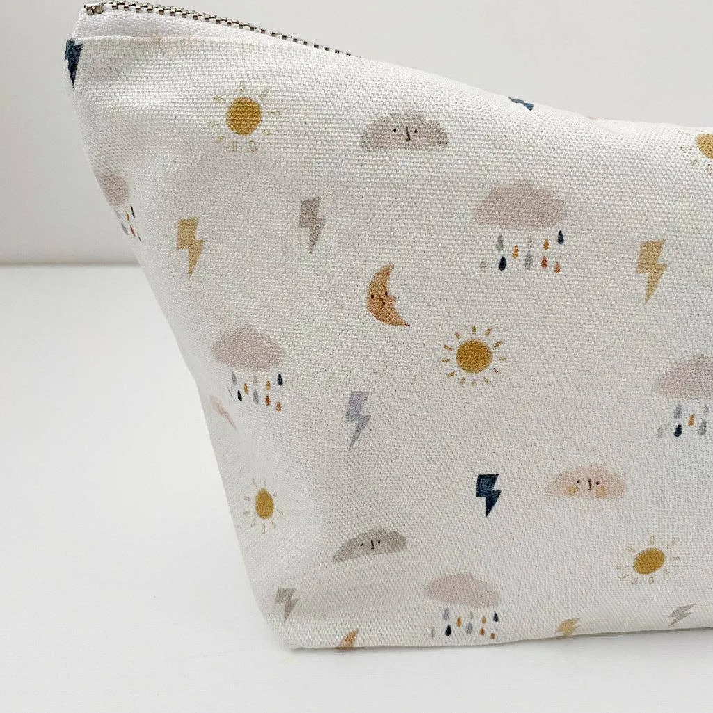 Nappy Wallet - Weather Print