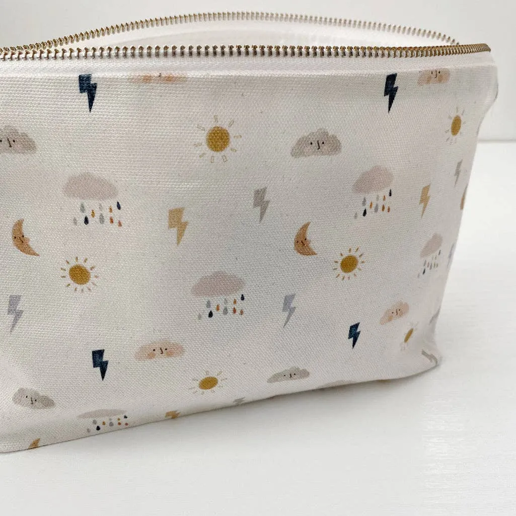Nappy Wallet - Weather Print