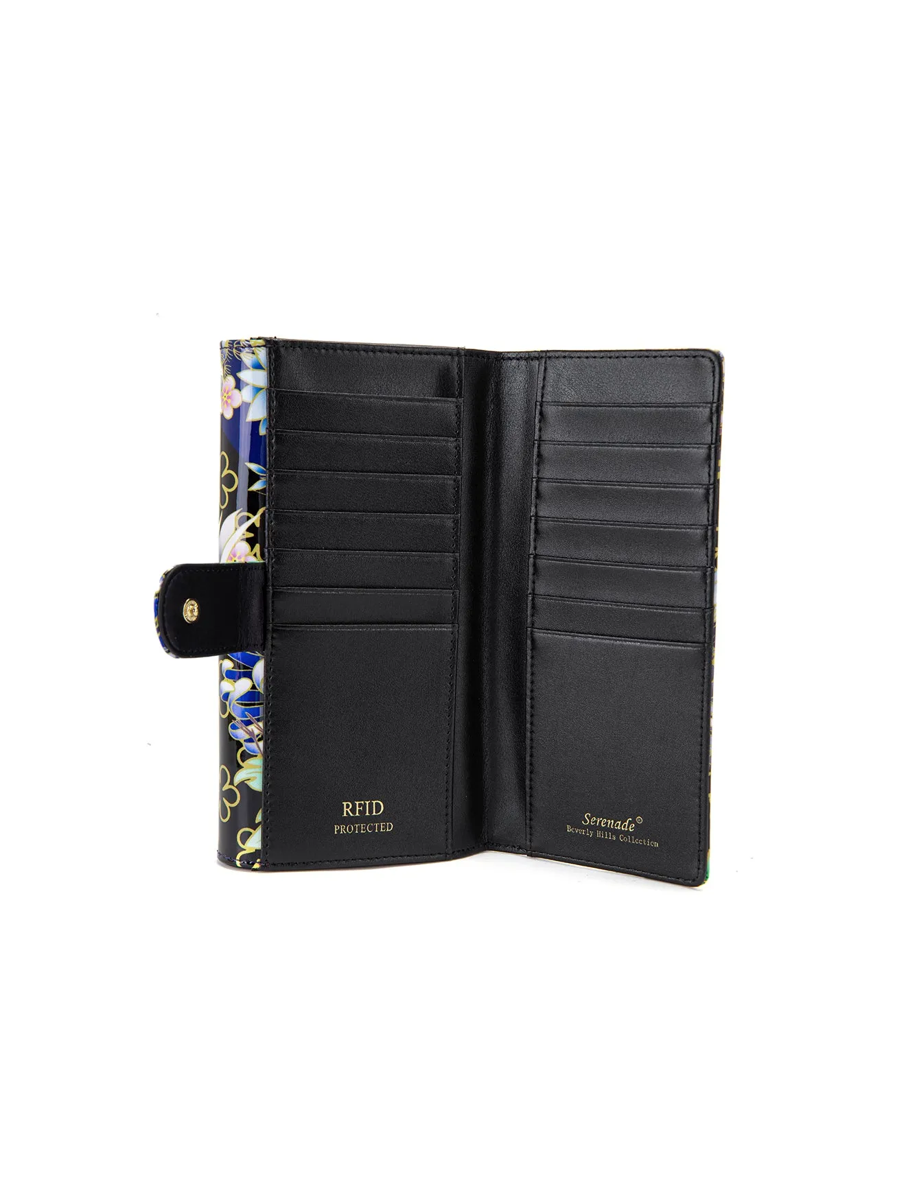 NATSUMI  LARGE LEATHER RFID WALLET- WSF1301