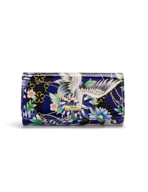 NATSUMI  LARGE LEATHER RFID WALLET- WSF1301