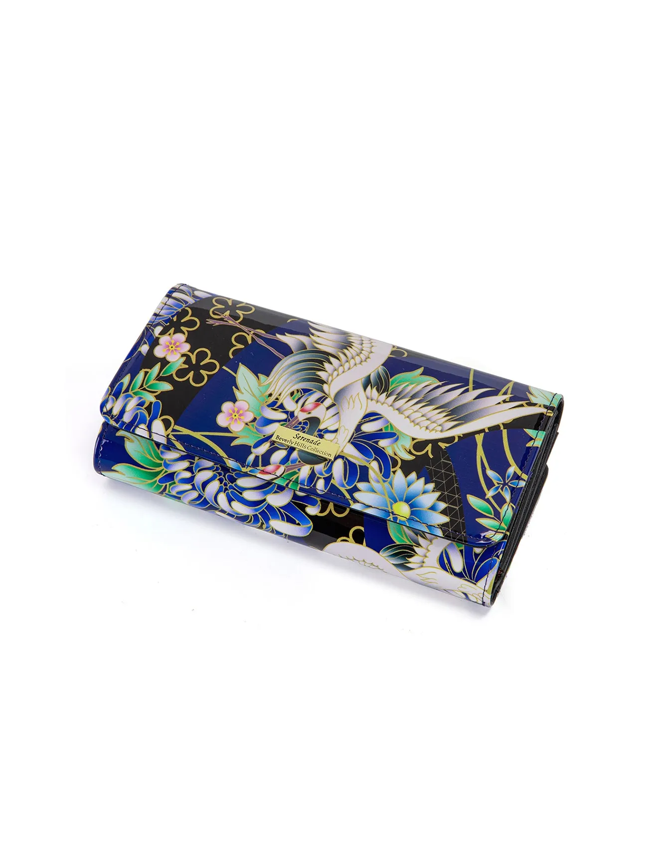 NATSUMI  LARGE LEATHER RFID WALLET- WSF1301