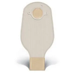 Natura® Two-Piece Drainable Pouch, Flange 2-1/4" (57mm), Transparent 12" (30.5cm), Tail Clip - Box of 10