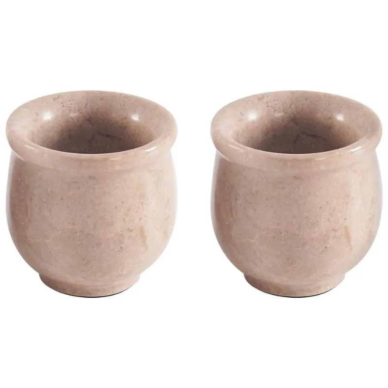 Natural Marble Tequila Shot Glasses