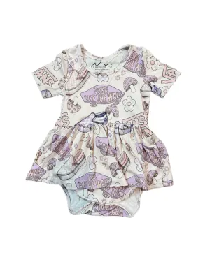 NEW! Girly Vans Bamboo Twirl Bodysuit