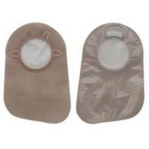 New Image Two-Piece Closed Pouch, Flange 2-3/4" (70mm), Transparent 9" (23cm) - Box of 60