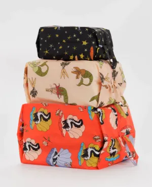 New in package! BAGGU 3D Zip Set Sea Animals! Retails $58 