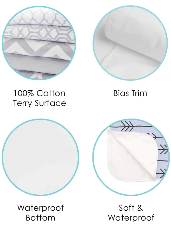 NEW Kushies For Everything Baby Waterproof Flat Changing Pad - 20" x 30"