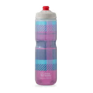 Ánfora POLAR BOTTLE Insulated Bottle Tartan Pink/Navy