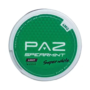 Nicotine Pouches - PAZ Spearmint 4MG