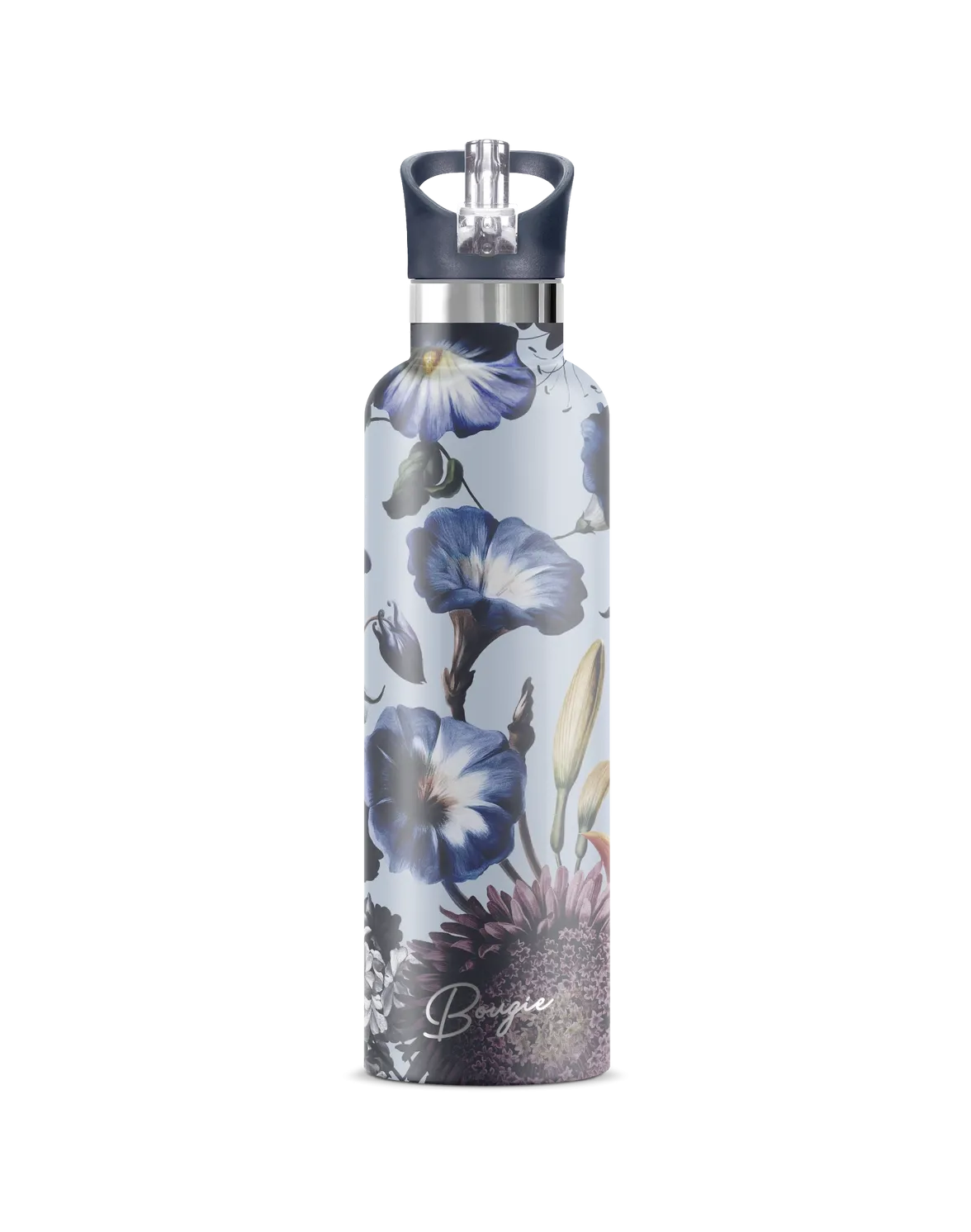 Nordic Fleur | Morning Glory 25 oz Insulated Water Bottle