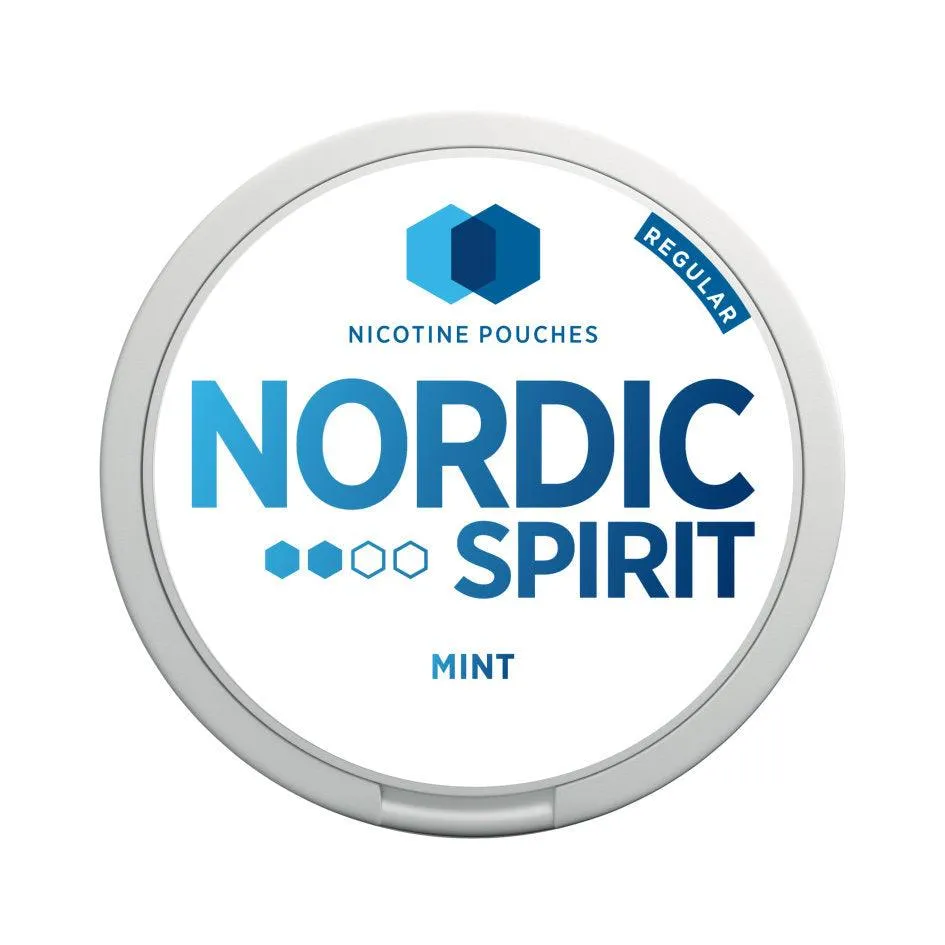 Nordic Spirit Mint Regular - Tobacco Free Nicotine Pouches