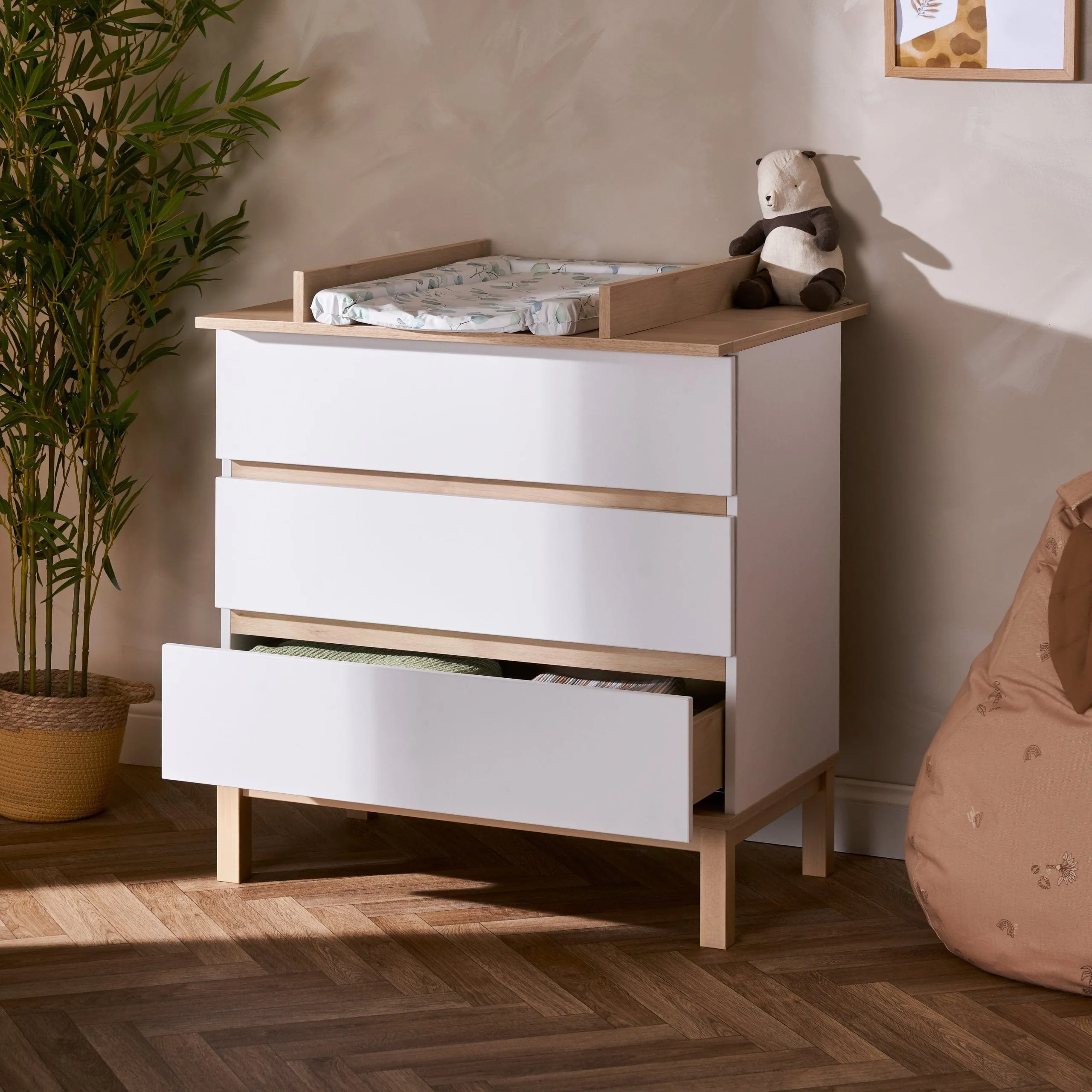 Obaby Astrid Mini 2 Piece Room Set - White