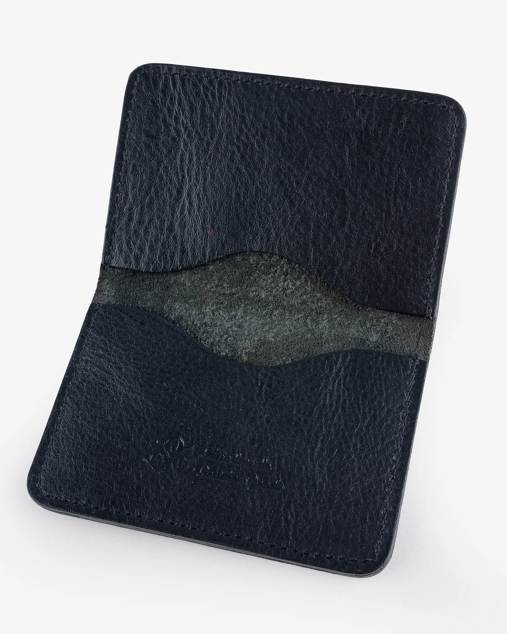 OGL Kingsman Metro Flap Style Cardholder - Tumbled Black