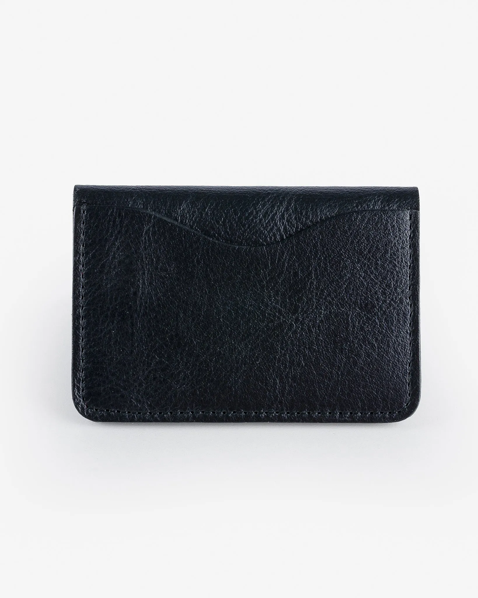 OGL Kingsman Metro Flap Style Cardholder - Tumbled Black