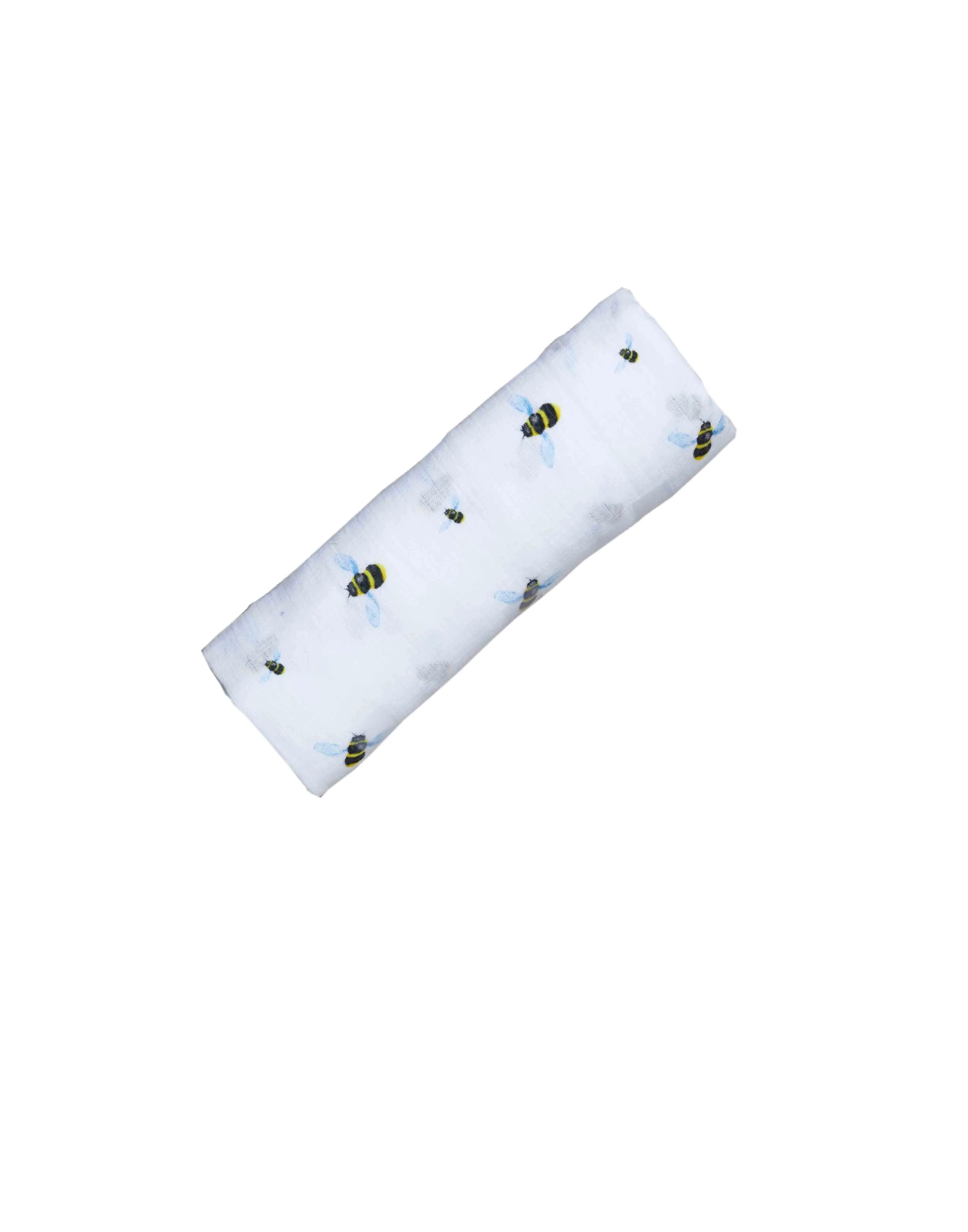Organic Muslin Swaddle - Bee