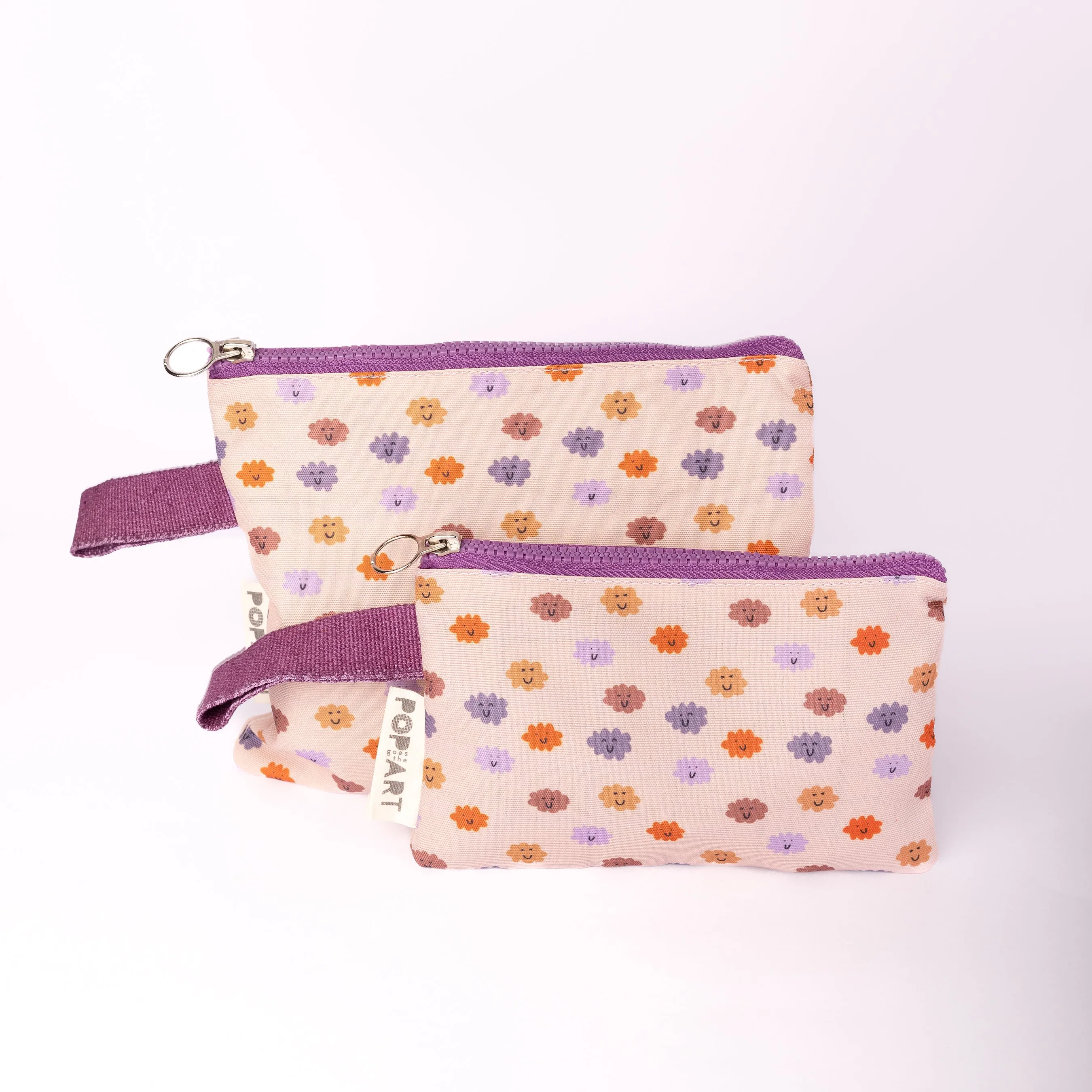 Pair of Pouches | Clouds
