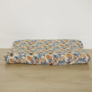 Paradise Palms Muslin Changing Pad Cover