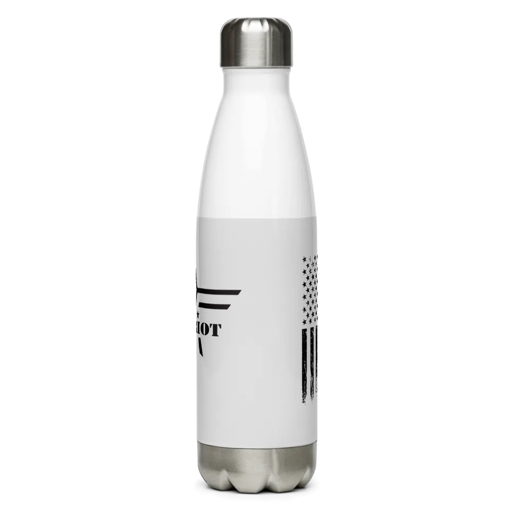 Patriot Black Eagle Stainless Steel Water Bottle