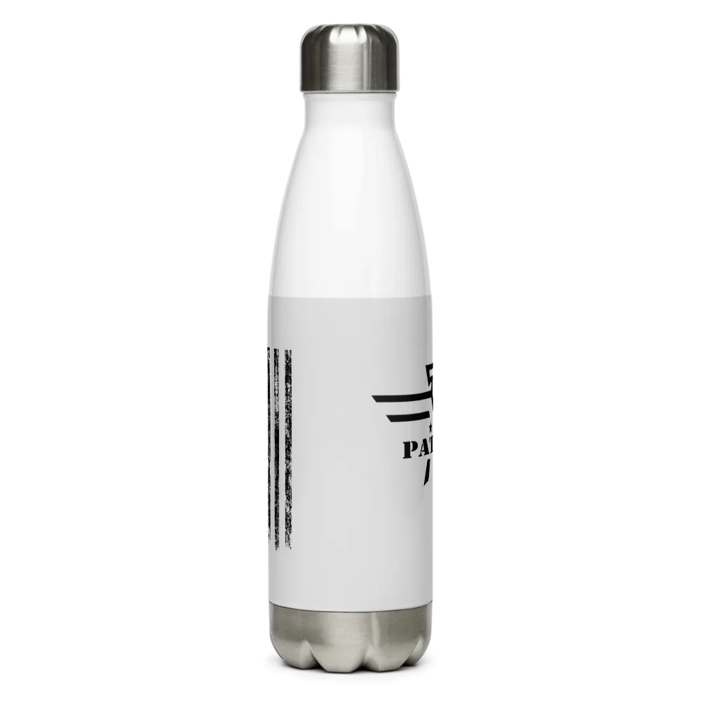 Patriot Black Eagle Stainless Steel Water Bottle