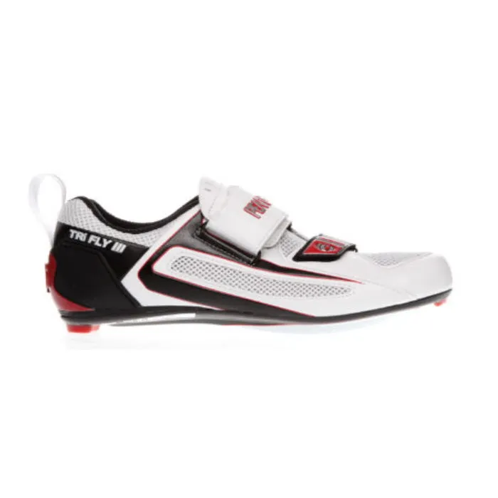 Pearl Izumi Tri Fly III Carbon, Herren, weiß/schwarz/rot, Größe 39