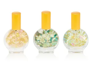 PETITE FRESH TRIO ~ Diamond, Sage, and Turquoise Organic Eau de Toilette Mini Gift Set by Sage