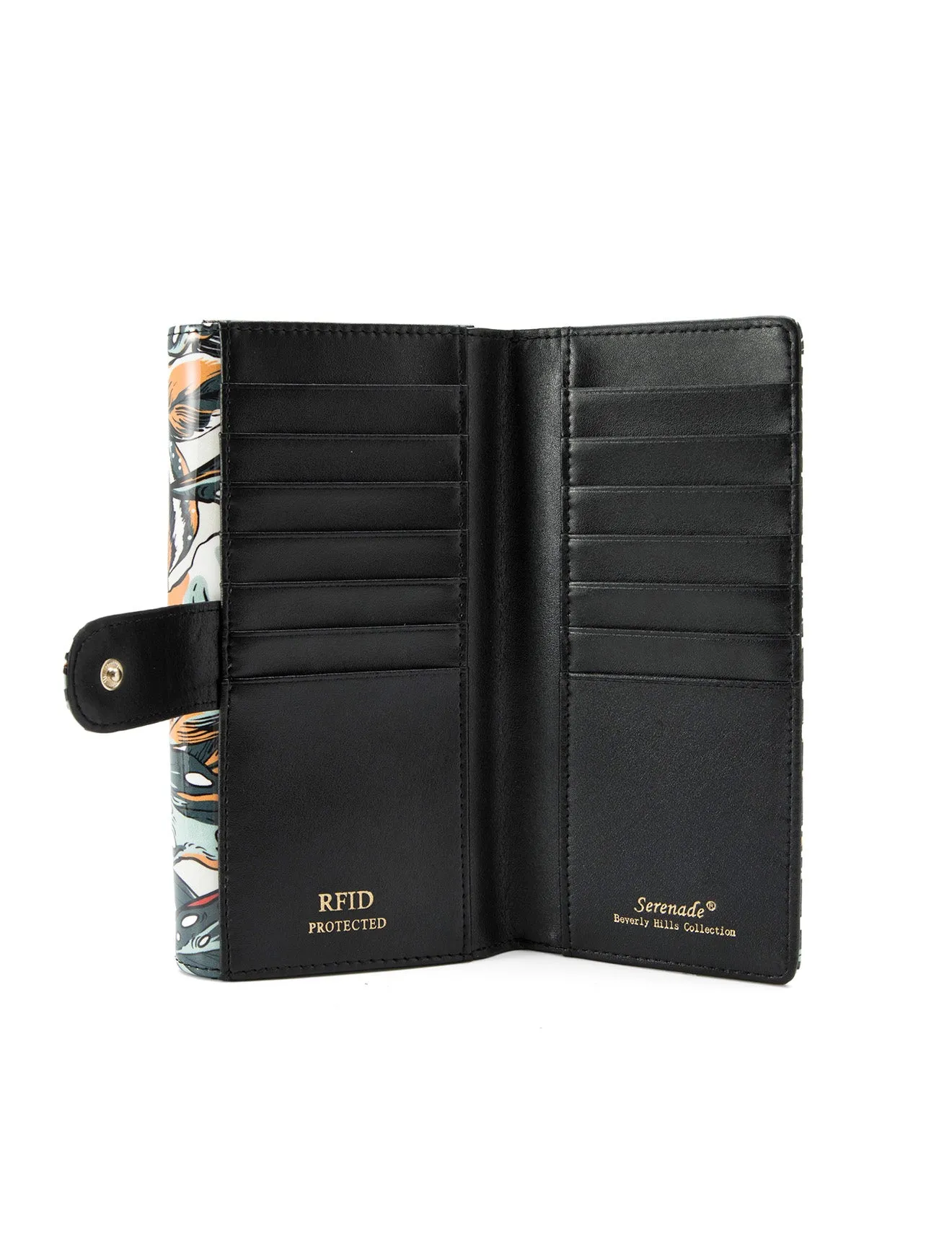PHYLLIS LARGE LEATHER RFID WALLET- WSN8201