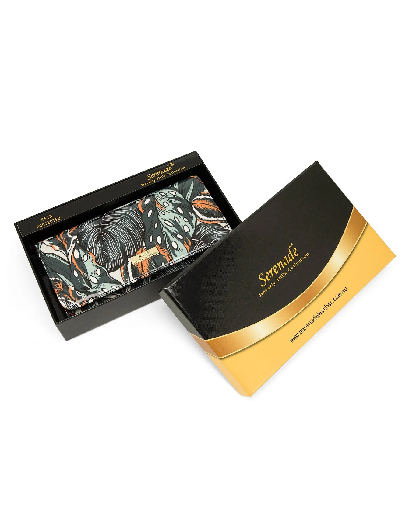 PHYLLIS LARGE LEATHER RFID WALLET- WSN8201