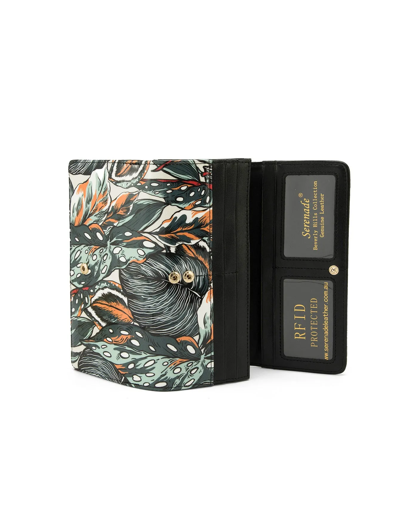 PHYLLIS LARGE LEATHER RFID WALLET- WSN8201