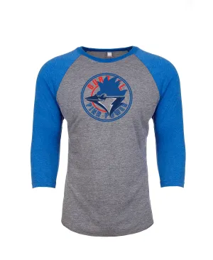 Piña bird- Tri-Blend 3/4 Raglan Tee