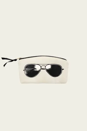 Pilot Glasses Case in Cream