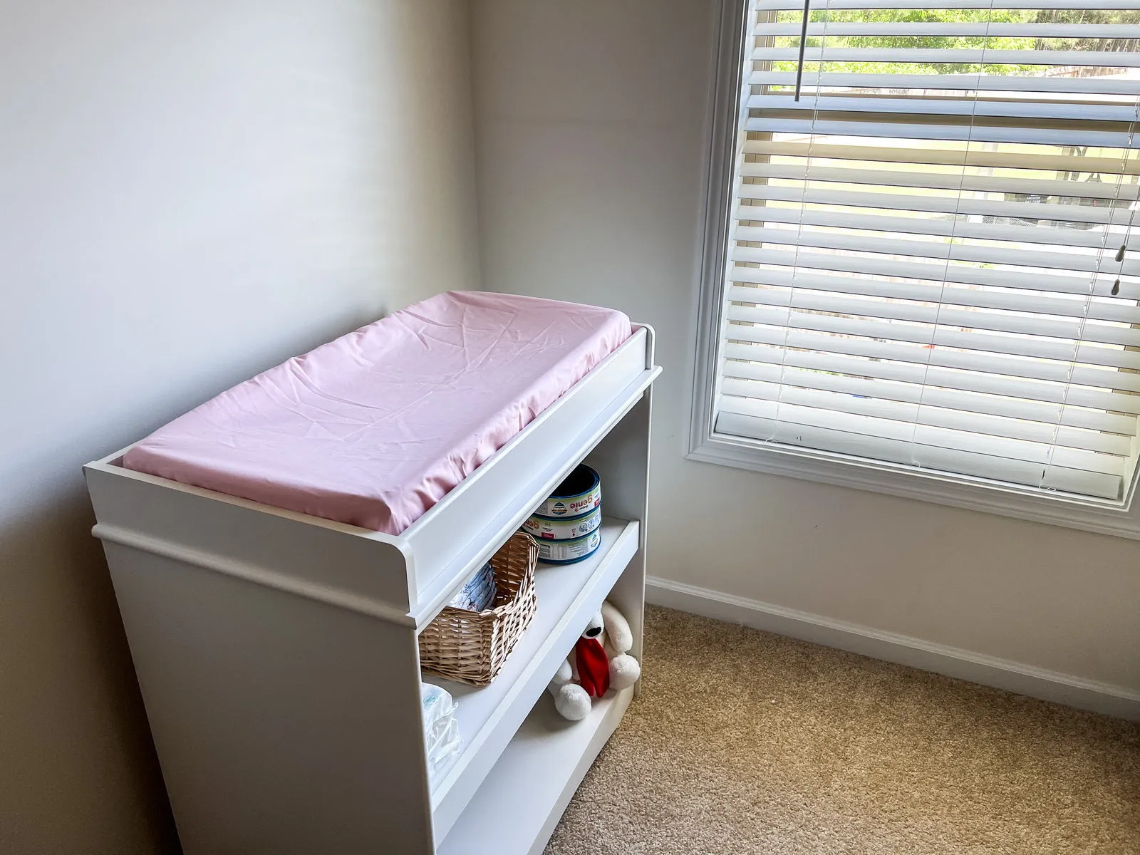 Pink Changing Pad Cover