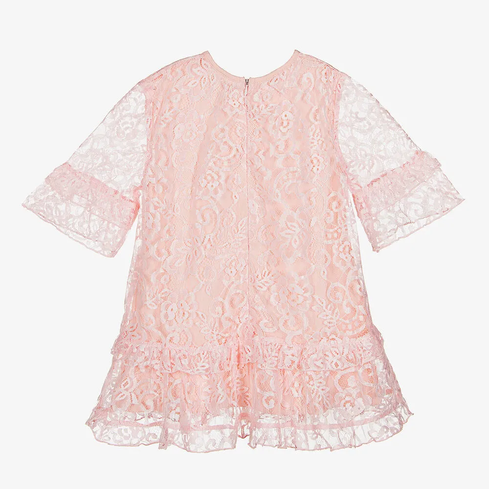 Pink Lace Dress