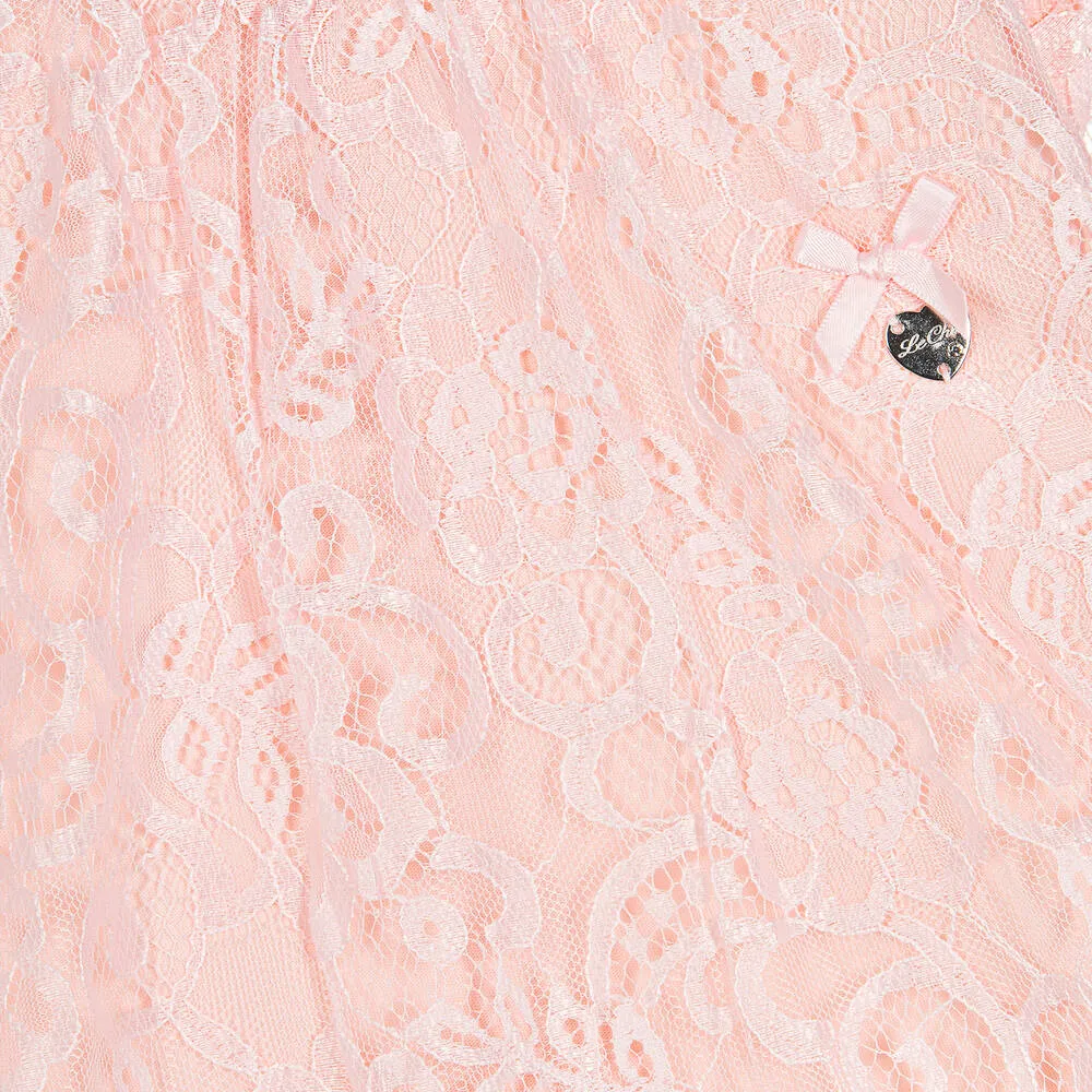 Pink Lace Dress