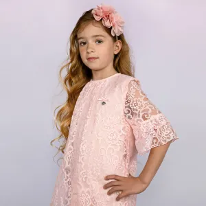 Pink Lace Dress